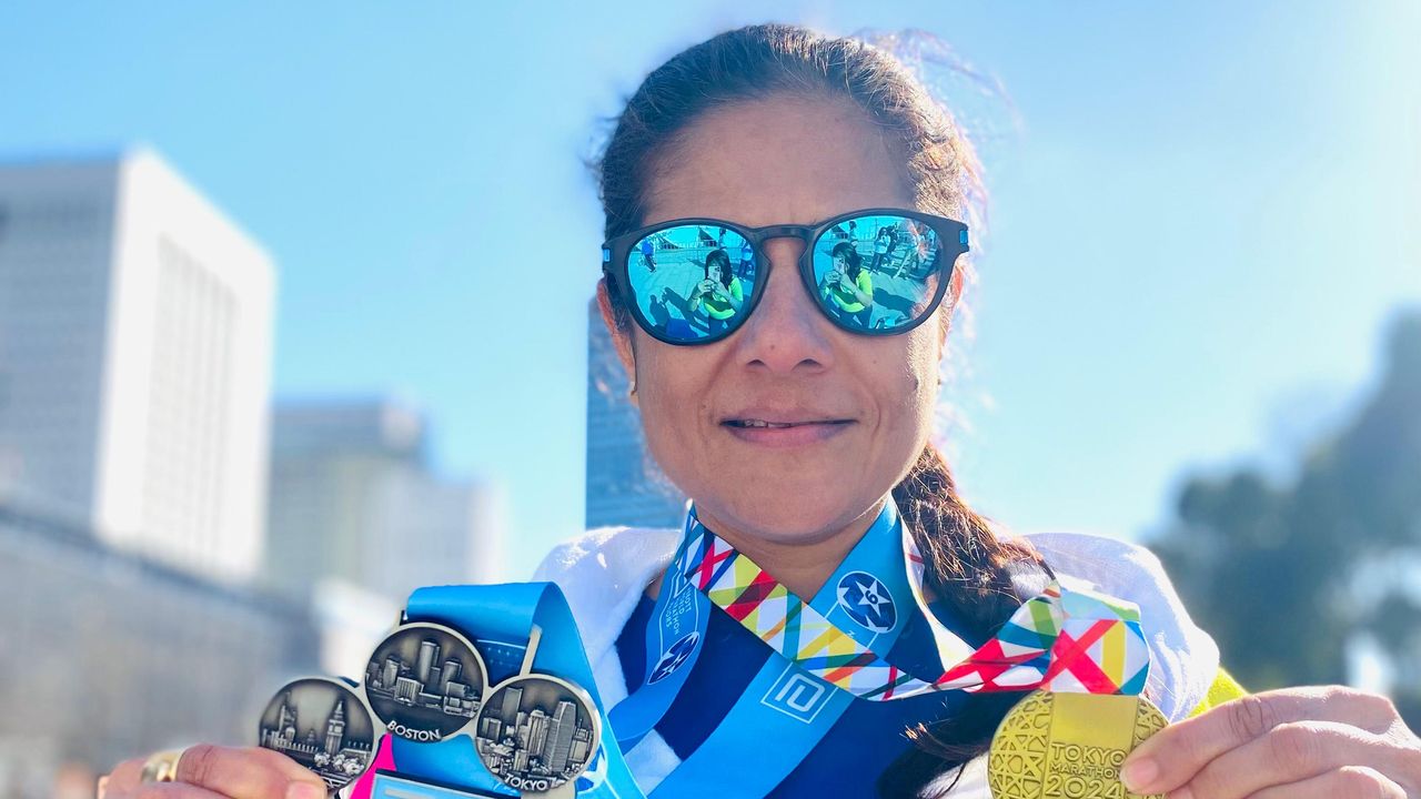 Designer Namrata Joshipura has run more marathons than you could imagine