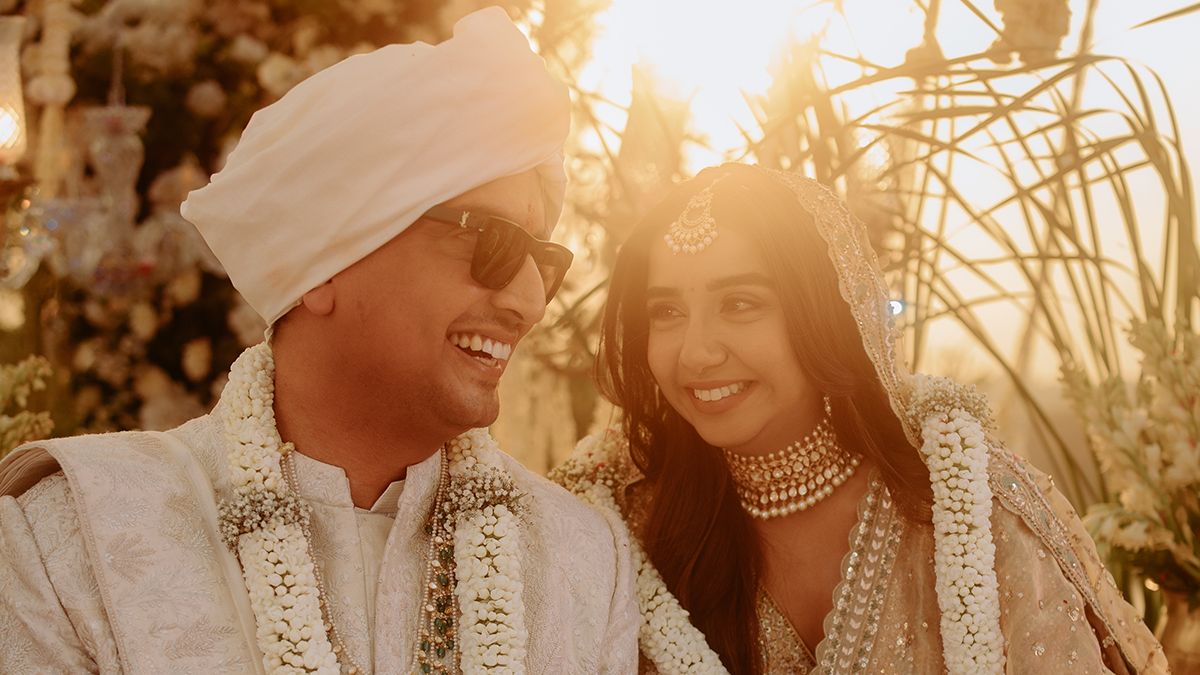 EXCLUSIVE: Prajakta Koli and Vrishank Khanal’s wedding ceremony was a nature-inspired affair in Karjat