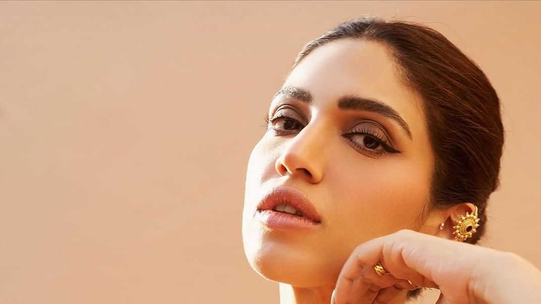 Bhumi Pednekar’s intricate khinkaab lehenga came from a rare Varanasi brocade