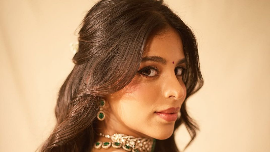 Suhana Khan’s Torani lehenga featured intricate embroidery of pearls, zari and dori