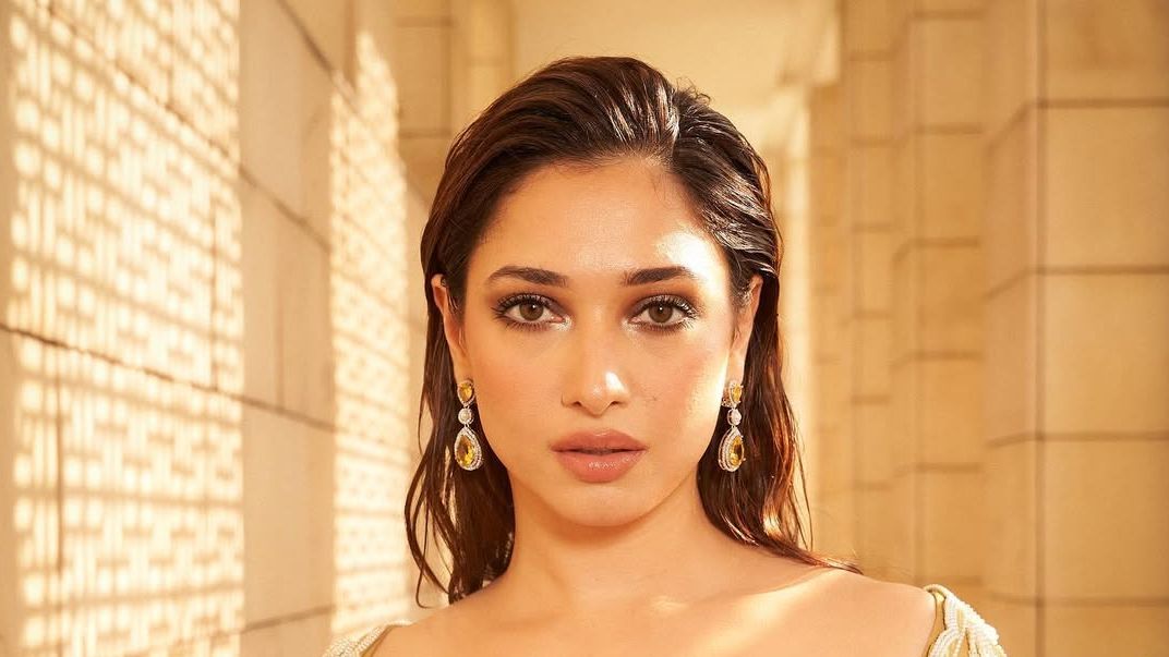 Tamannaah Bhatia’s wedding guest closet features ombré saris and anarkalis