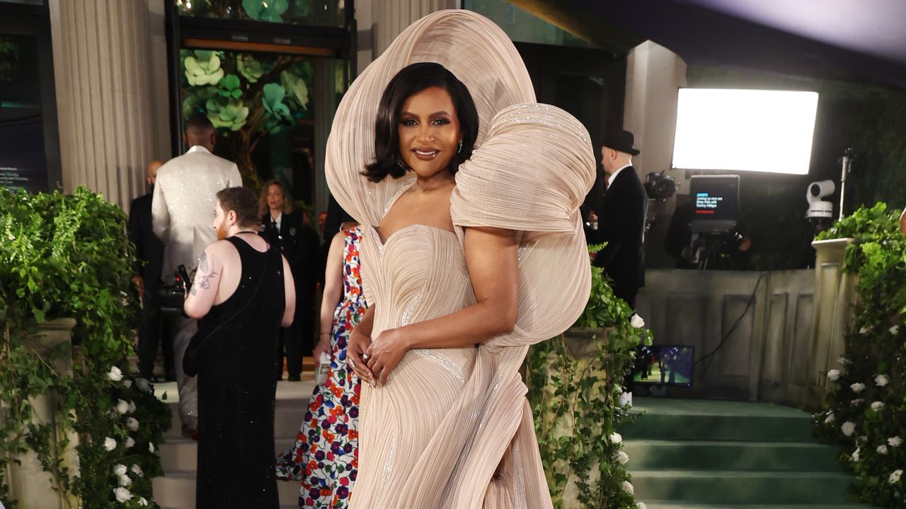 From Cinderella to sculptural gowns—Mindy Kaling’s Met Gala looks over the years had it all