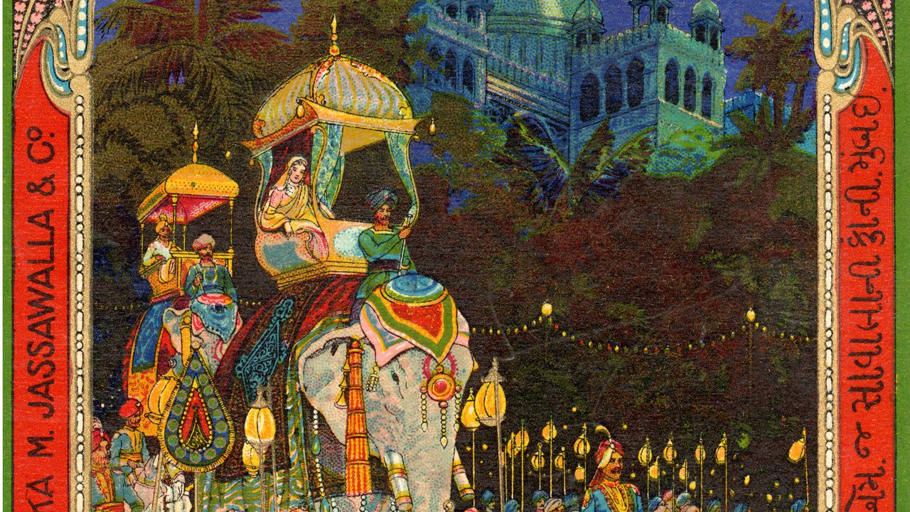 A new art show in Bengaluru displays the beautiful labels that sold British cloth to Indians