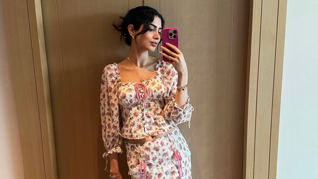 In Khushi Kapoor’s soft-girl era, florals reign supreme