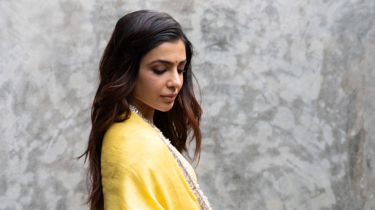 Samantha Ruth Prabhu’s handwoven linen kurta set is the perfect antidote to balmy days