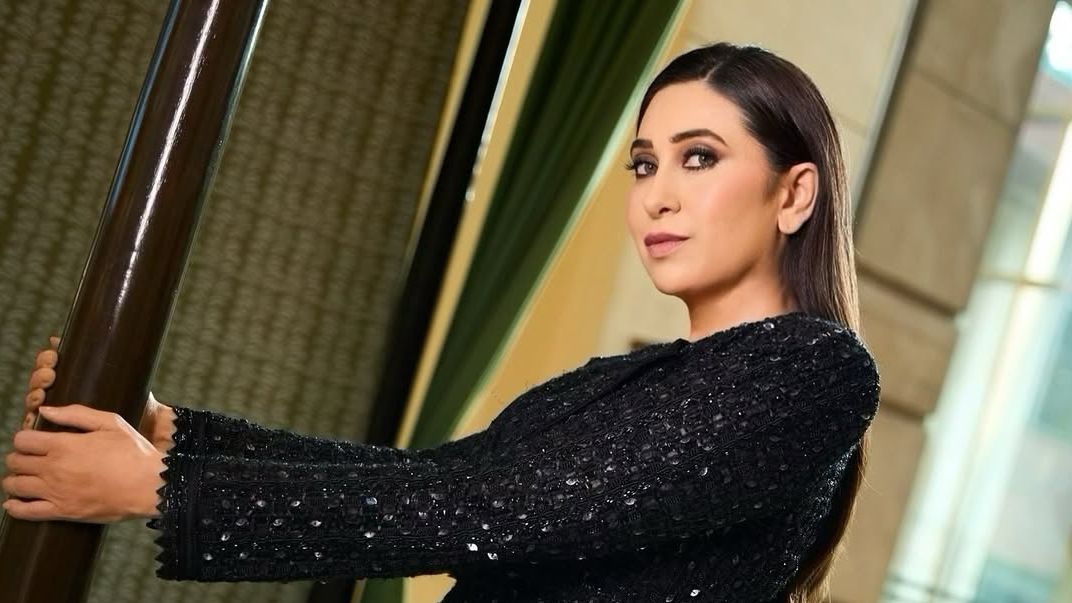 Let Karisma Kapoor’s blazer and dhoti set show you how to wear black but still look cool