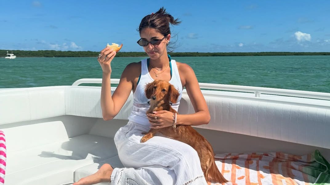 Ananya Panday’s light and breezy Miami wardrobe featured mini skirts and ballet flats