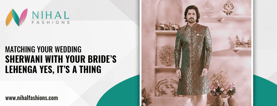 Match Your Sherwani with Her Lehenga