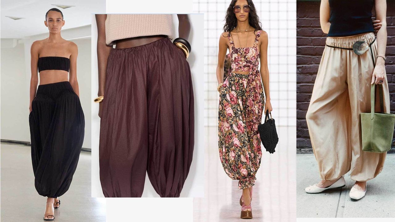 5 ways to wear balloon pants right now