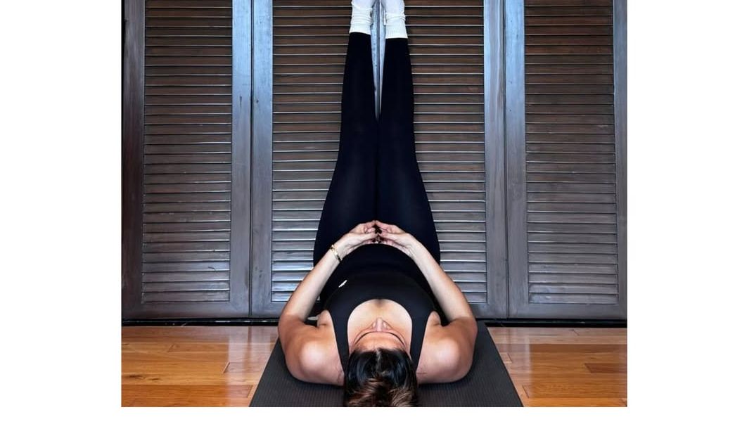 The ‘legs up the wall’ pose that solved my nighttime anxiety