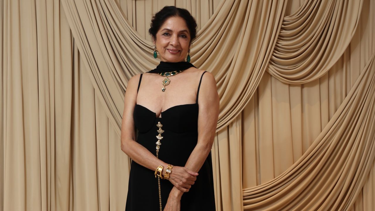 Neena Gupta wore Masaba Gupta’s creation to Vogue’s Forces of Fashion 2025