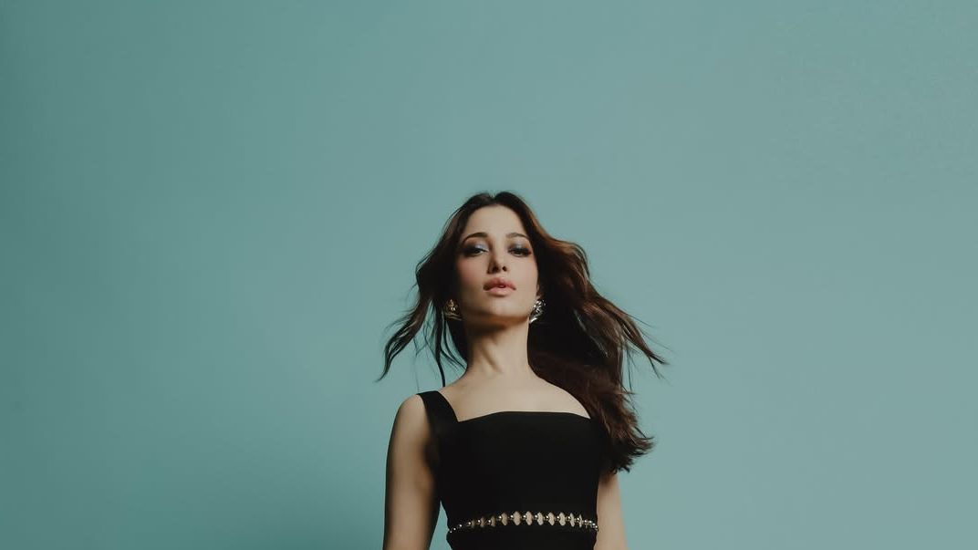 Tamannaah Bhatia makes a case for the fringe in Hervé Léger