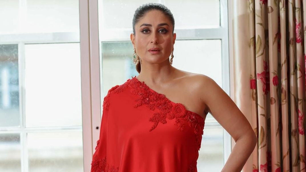 Kareena Kapoor Khan makes a scarlet statement in Anamika Khanna