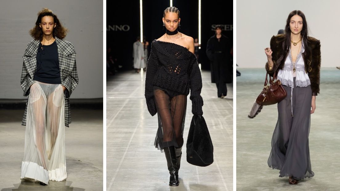 How to style sheer skirts the runway-approved way