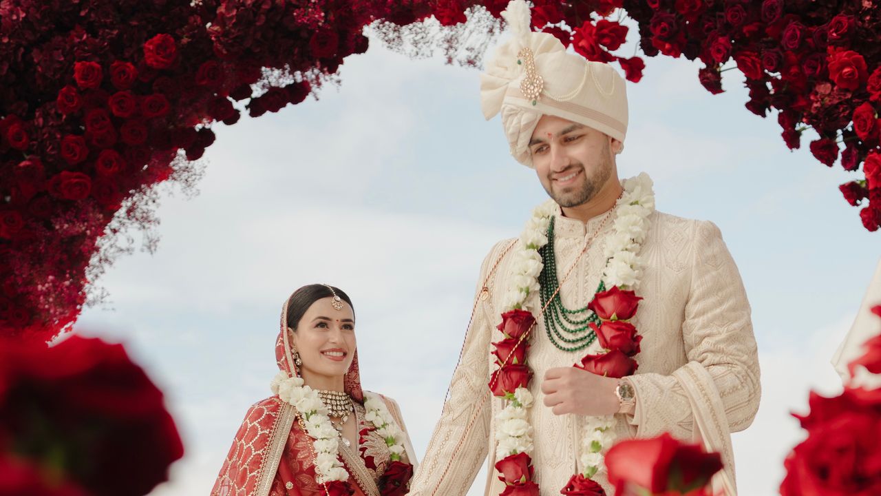 This couple’s haute couture-inspired wedding in California was an ode to the bride’s love for fashion