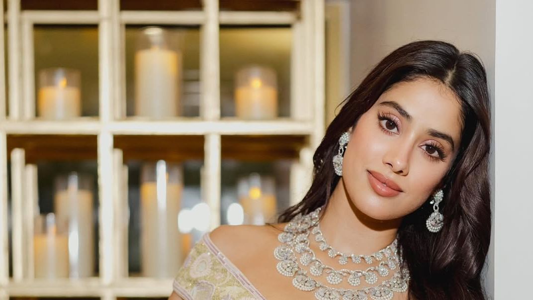 Janhvi Kapoor’s butter-yellow Anjul Bhandari lehenga celebrates the timeless art of chikankari
