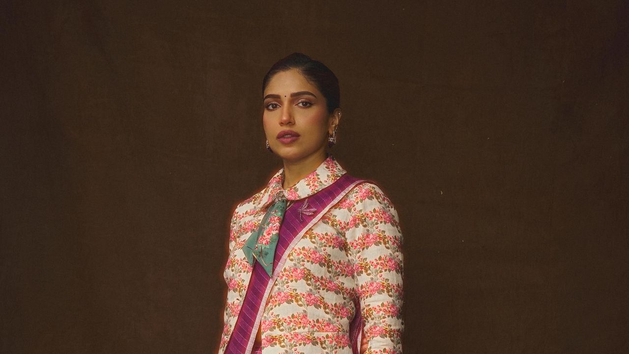 Bhumi Pednekar channels retro romance in custom Anavila