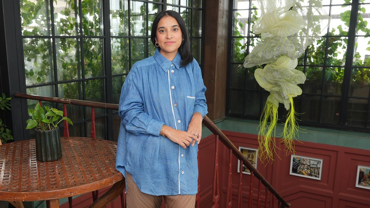 This lounge at Design Mumbai lets you sit with art instead of just looking at it