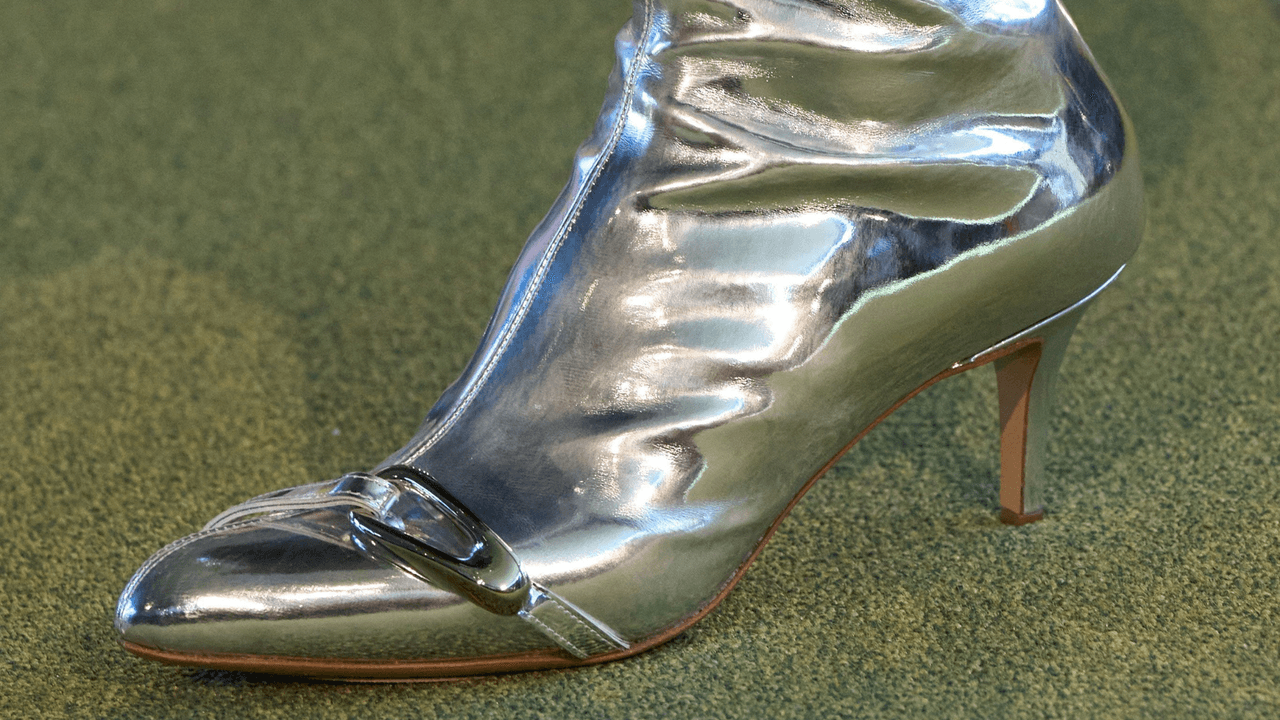 The runway guide to styling metallic shoes
