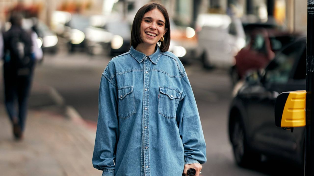 Midi skirts, socks and loafers are the chicest street style trio