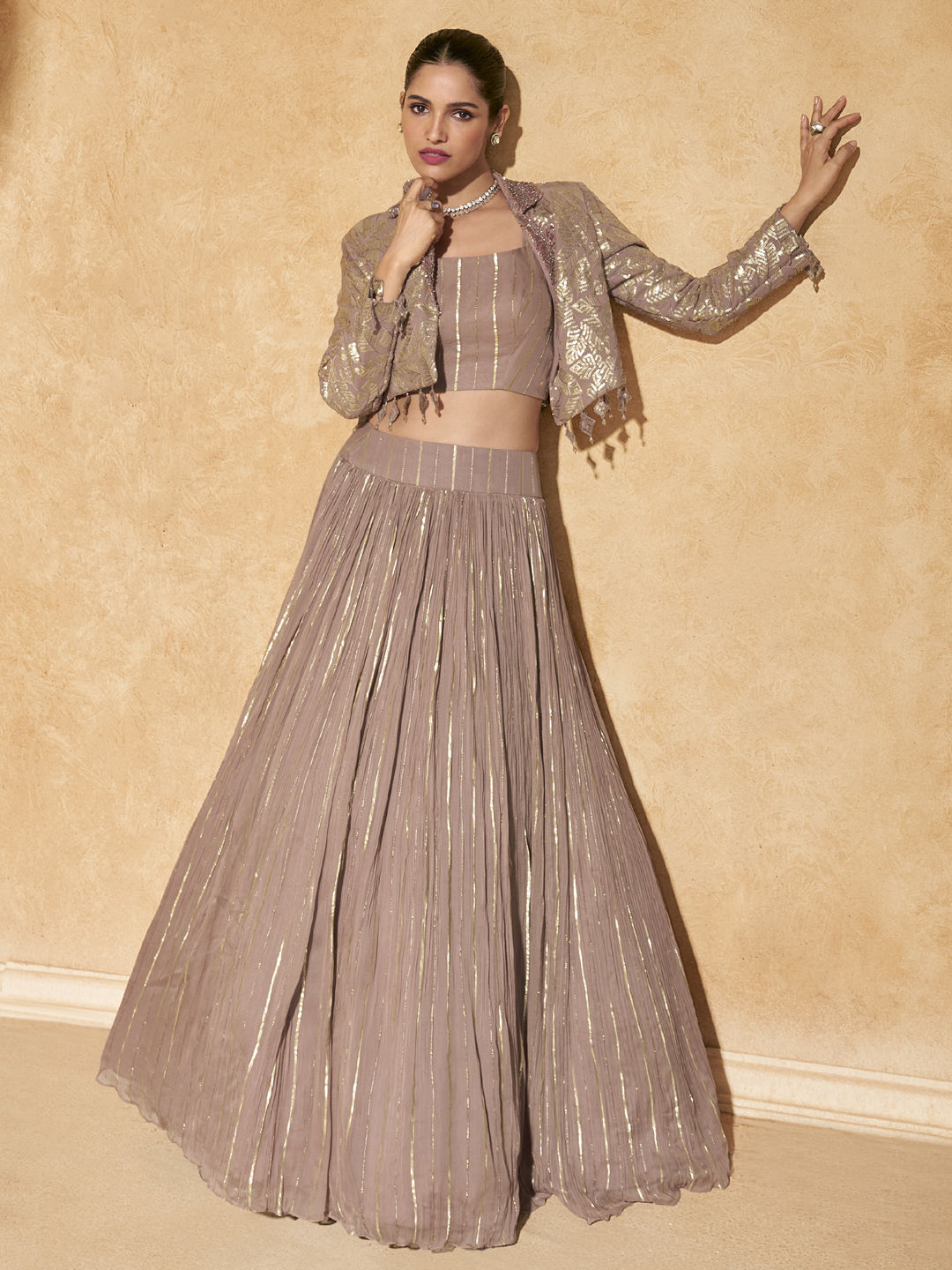 Lehenga Styling Without The Dupatta