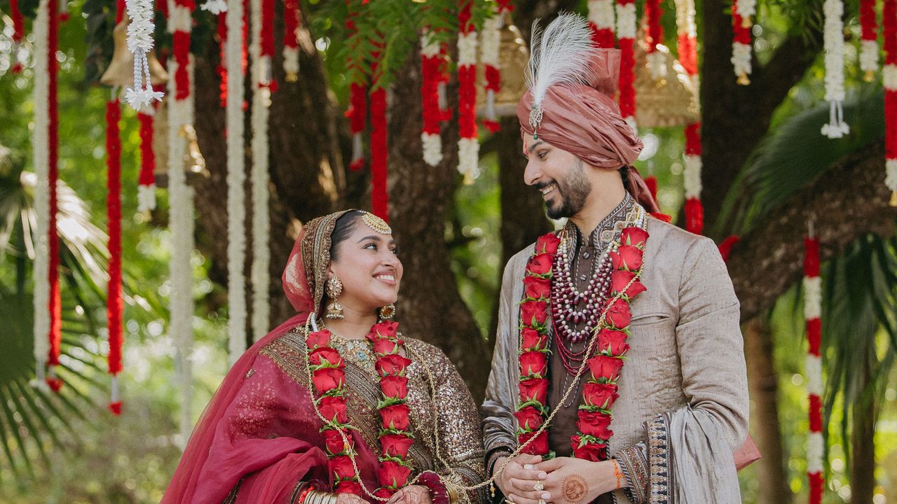 This multicultural wedding in Kenya brought Swahili culture into an Indian celebration