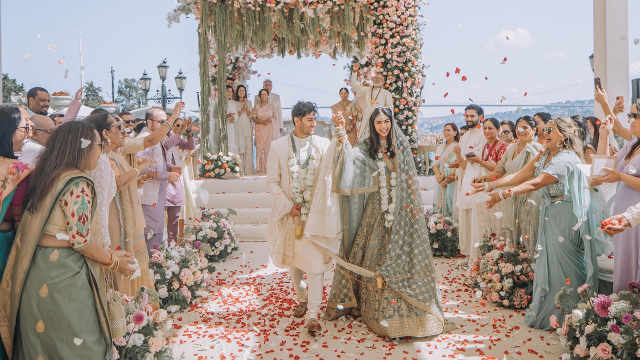This wedding in Istanbul brought Indian rituals to the edge of the Bosphorus