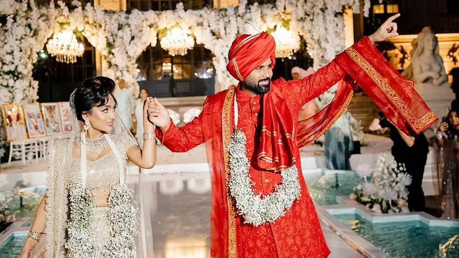 This couple’s wedding in Vienna was an ode to luxury and art in every form